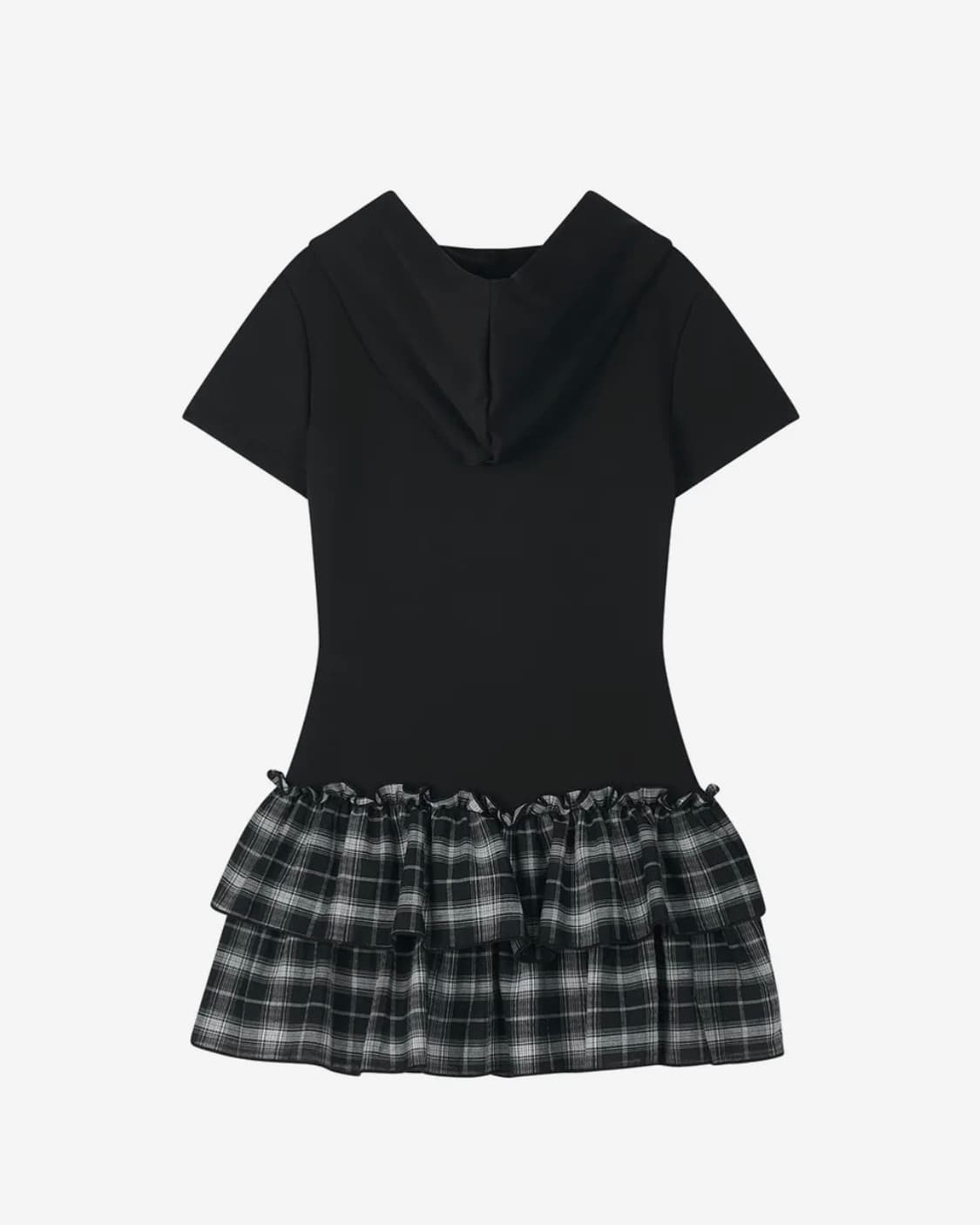 일리오 Black ruffle cross dress 상품이미지6