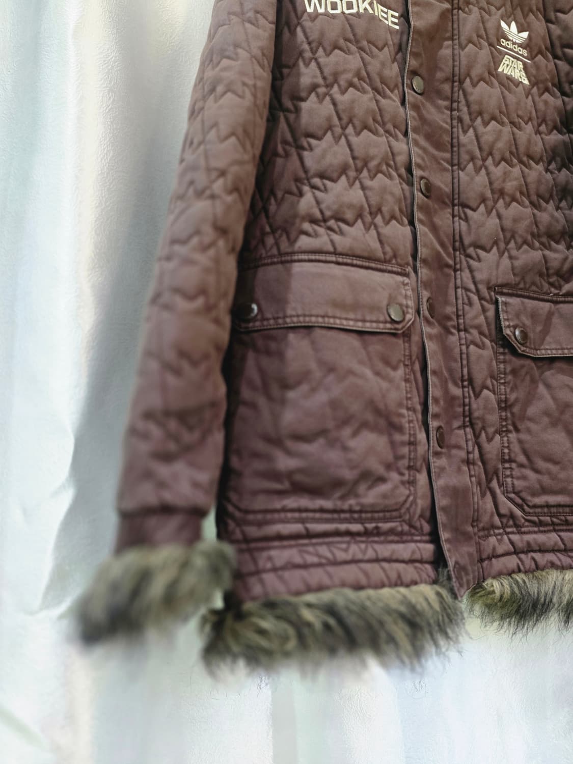 아디다스 스타워즈 우키 퀼팅 자켓 95 상품이미지4