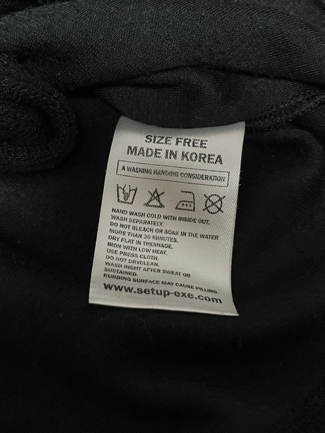 셋업이엑스이 SLEEVE SLIT T-SHIRT 상품이미지6