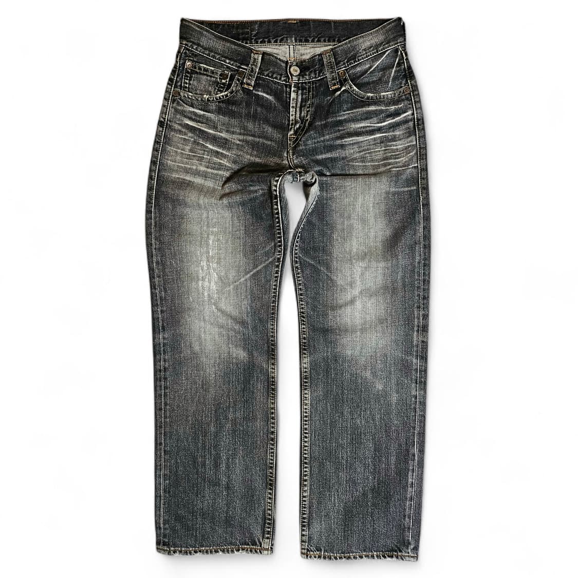 [34X32][리바이스]00's JPN 503유즈드페이드 릴렉스스트레이트 상품이미지2