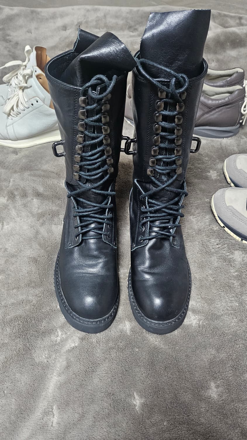 릭 오웬스 아카이브 컴뱃 부츠 사이즈 38 상품이미지1