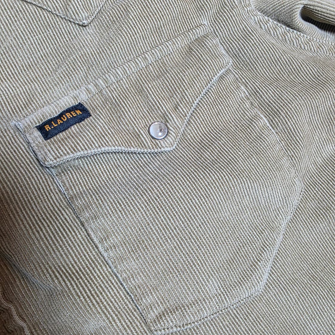 폴로 랄프로렌 셔츠 브라운 코듀로이 상품이미지4