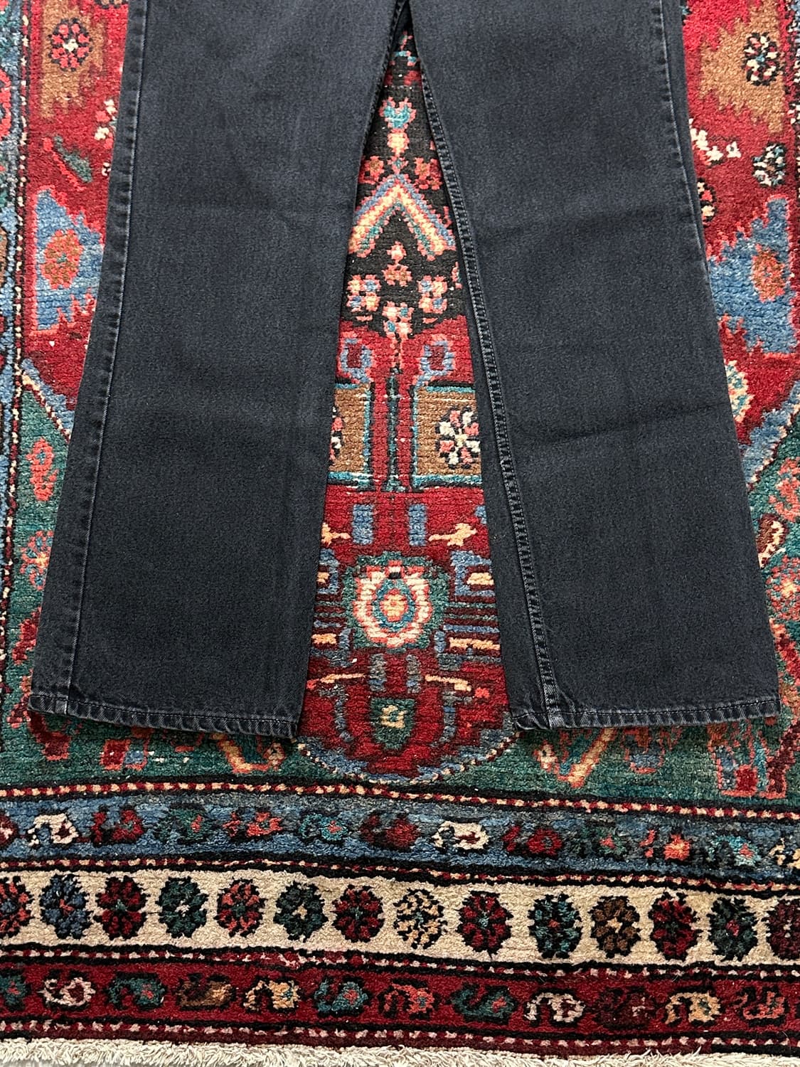 90’s USA Made 리바이스 517 블랙 오렌지탭 부츠컷 상품이미지7