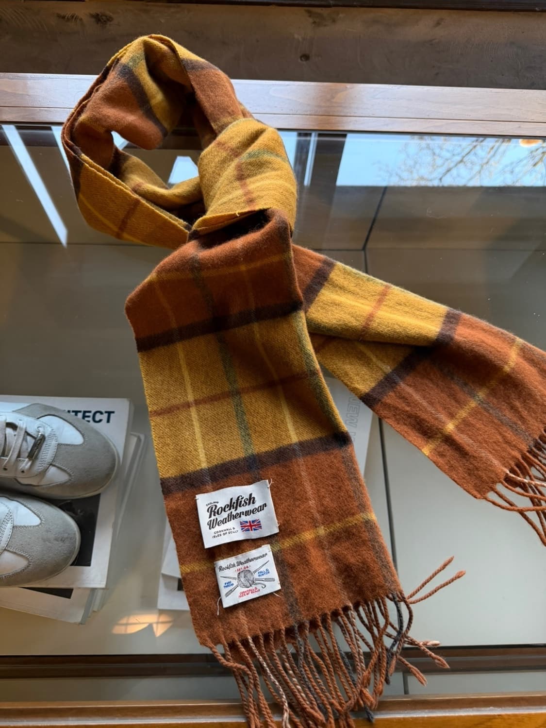 록피쉬웨이웨더 램스울 머플러 상품이미지10