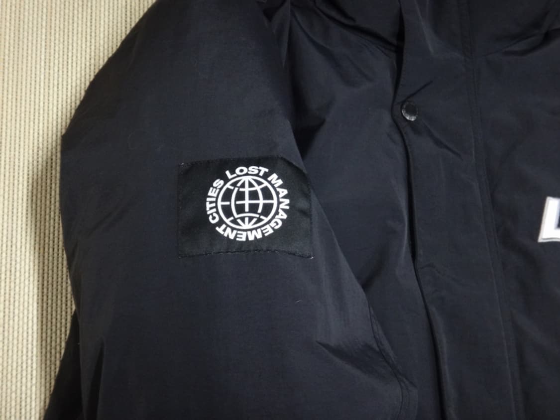 (105-110) 엘엠씨 LMC 남성용 다운 롱 파카 블랙 상품이미지5