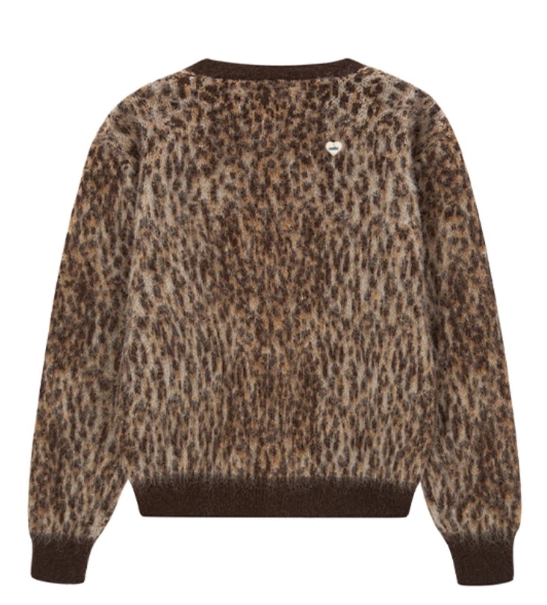 애즈이프캘리 레오파드 가디건 상품이미지2