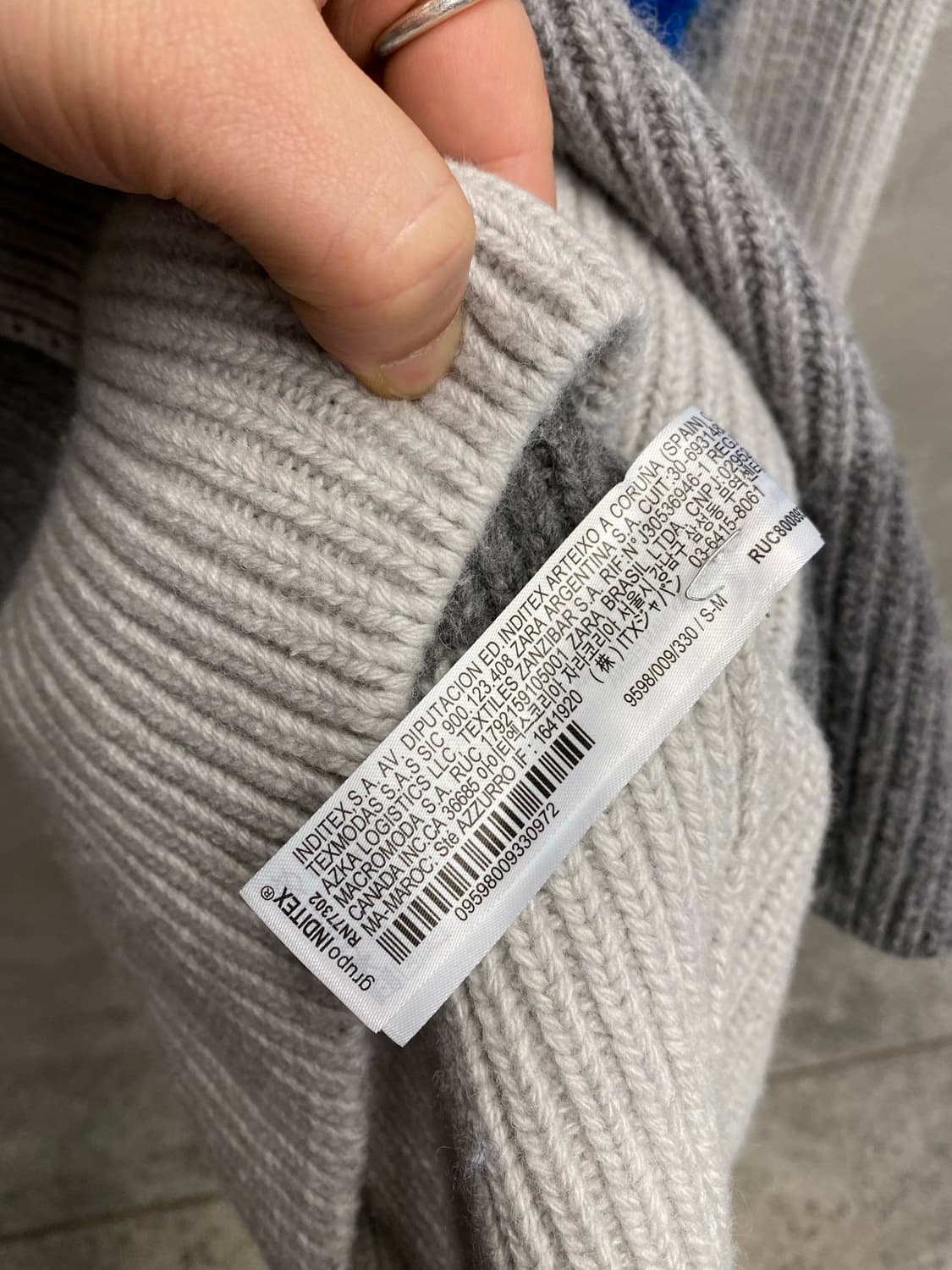 [Free] Zara x Adererror 자라 아더에러 패치워크 니트 상품이미지8