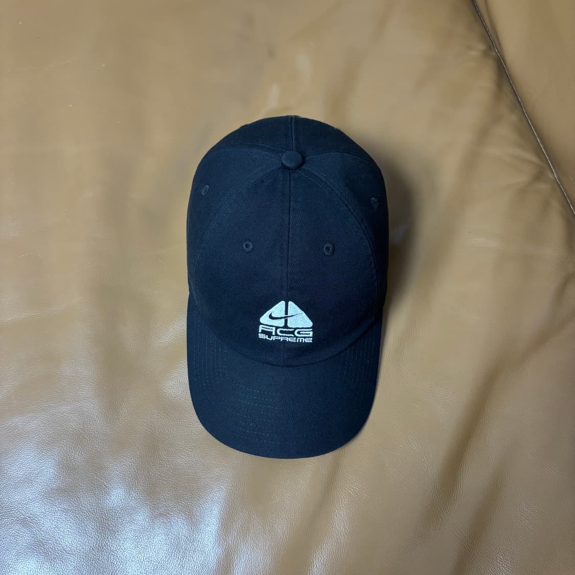 Supreme x Nike 슈프림x나이키 ACG 블랙 6패널 볼캡 모자 상품이미지5