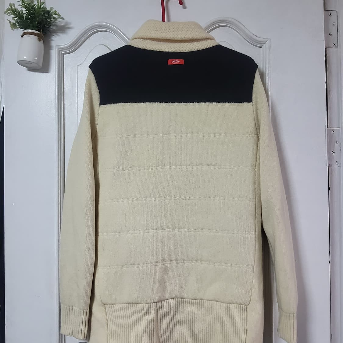 캘러웨이 골프 방풍 패딩 자켓 울 니트 자켓 여자 95 상품이미지4