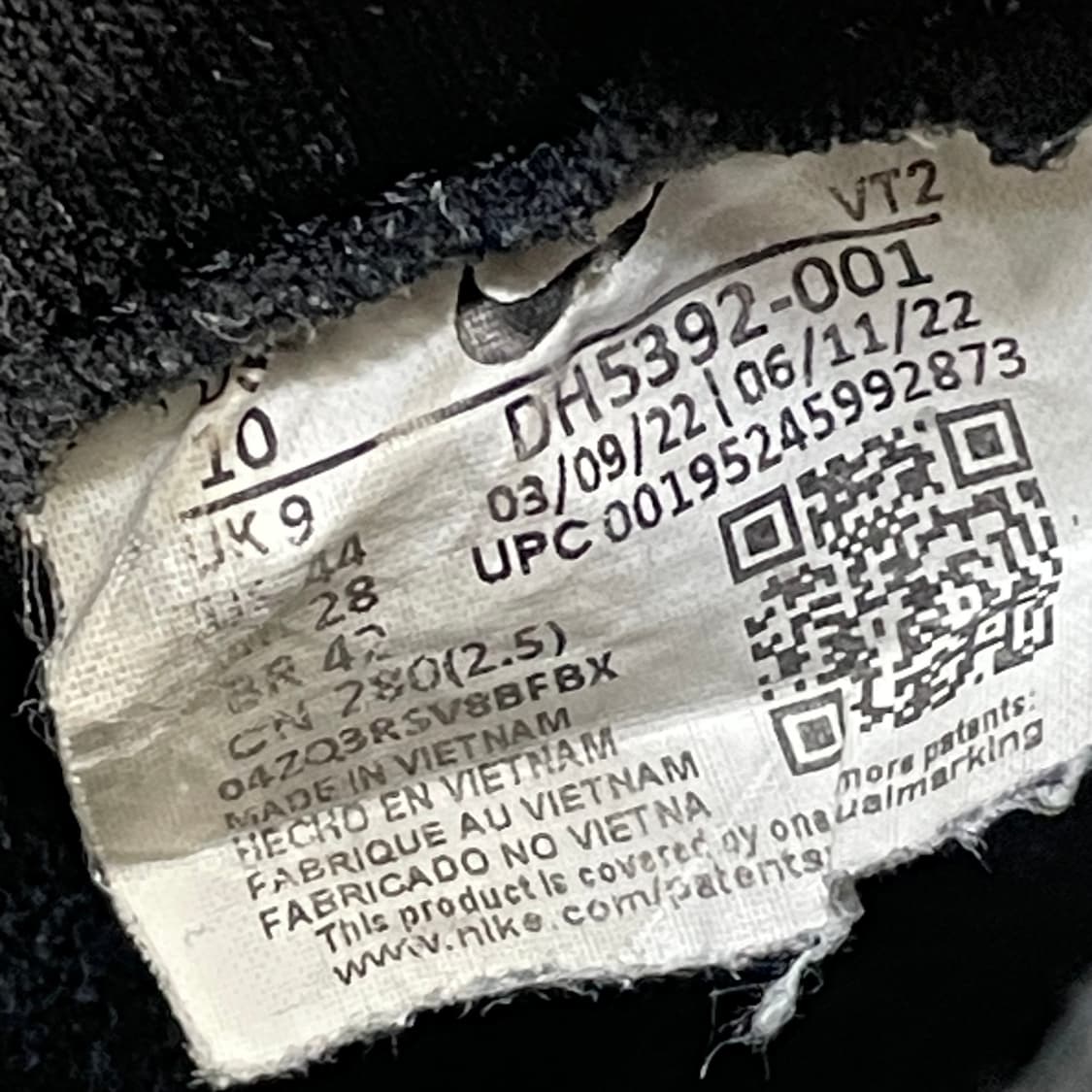 나이키 리엑트 블랙 남성 운동화 신발 280 상품이미지8