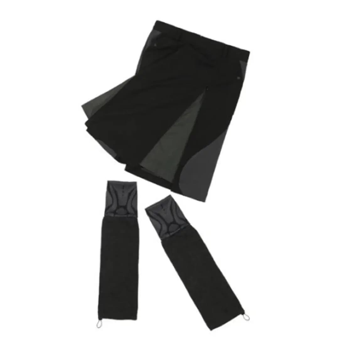 오호스 레그워머 미디스커트 세트 상품이미지1