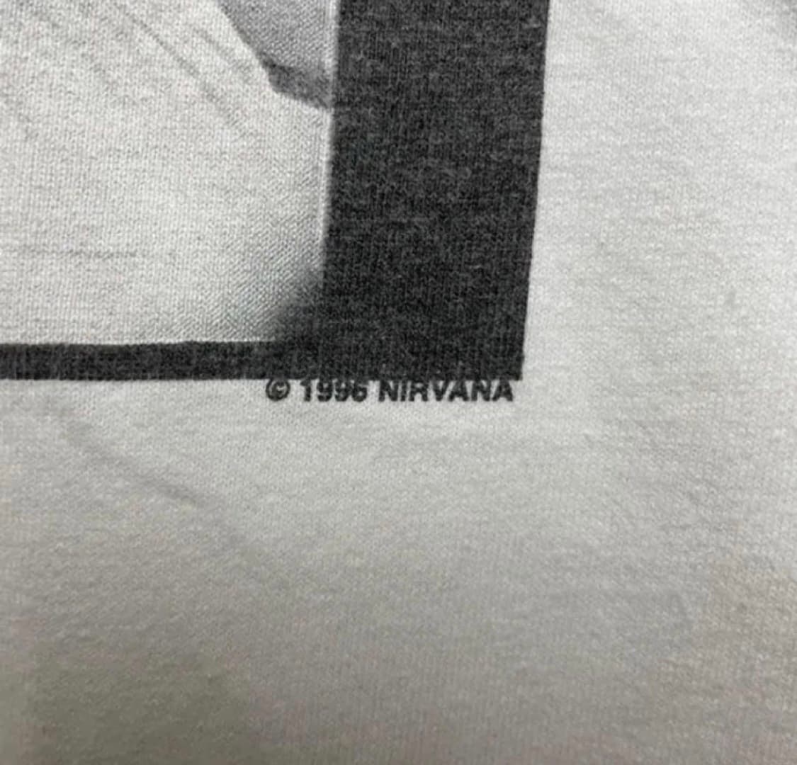NIRVANA 너바나 1996 밴드 티셔츠 anvil 90s 상품이미지8