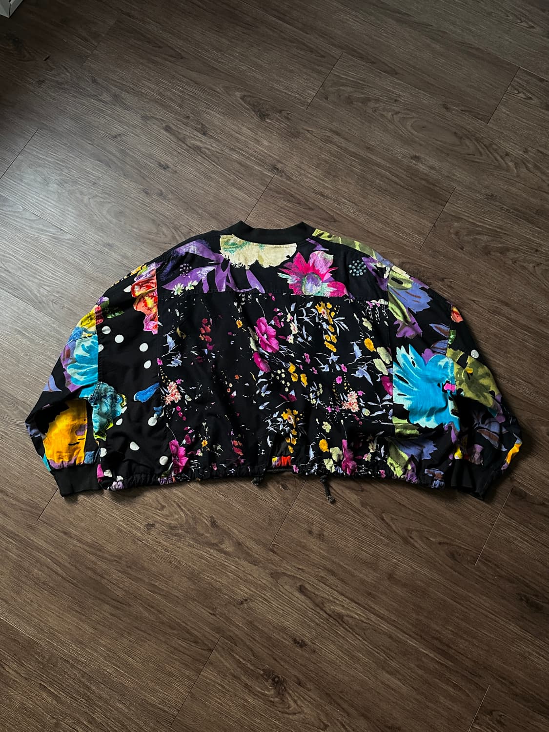 Cotton Express 플로럴 & 도트 오버 자켓 상품이미지9