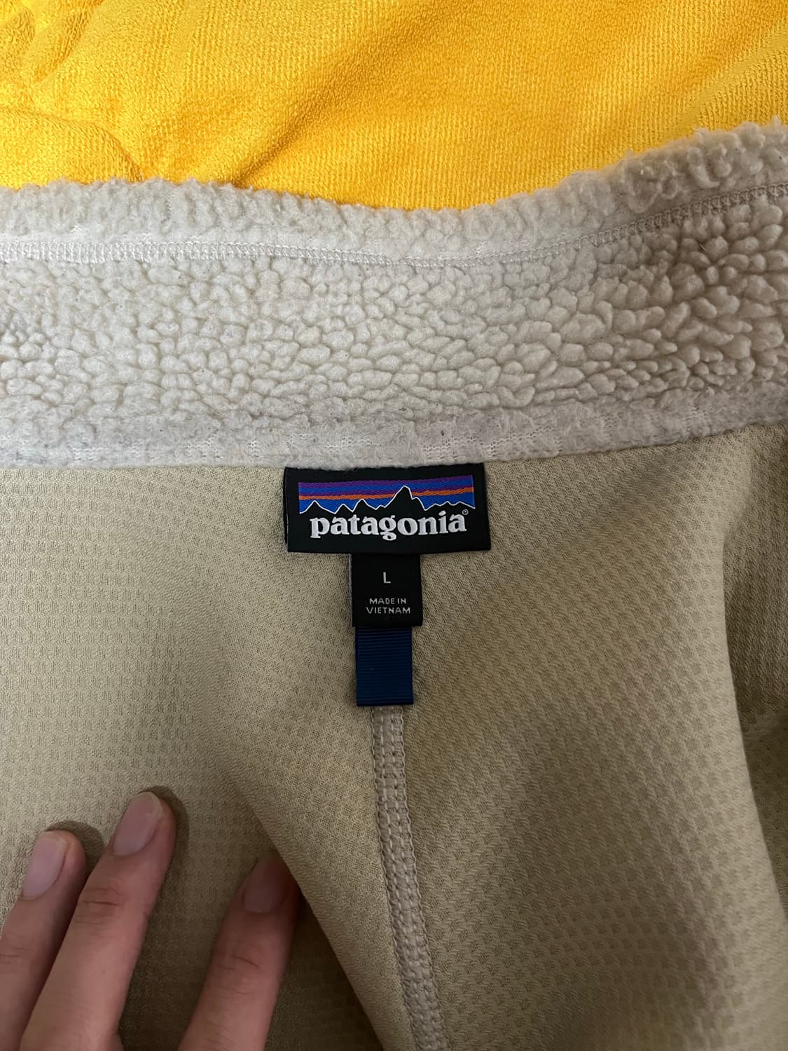 [L] 파타고니아 레트로x 플리스 자켓 내츄럴 네이비 상품이미지5