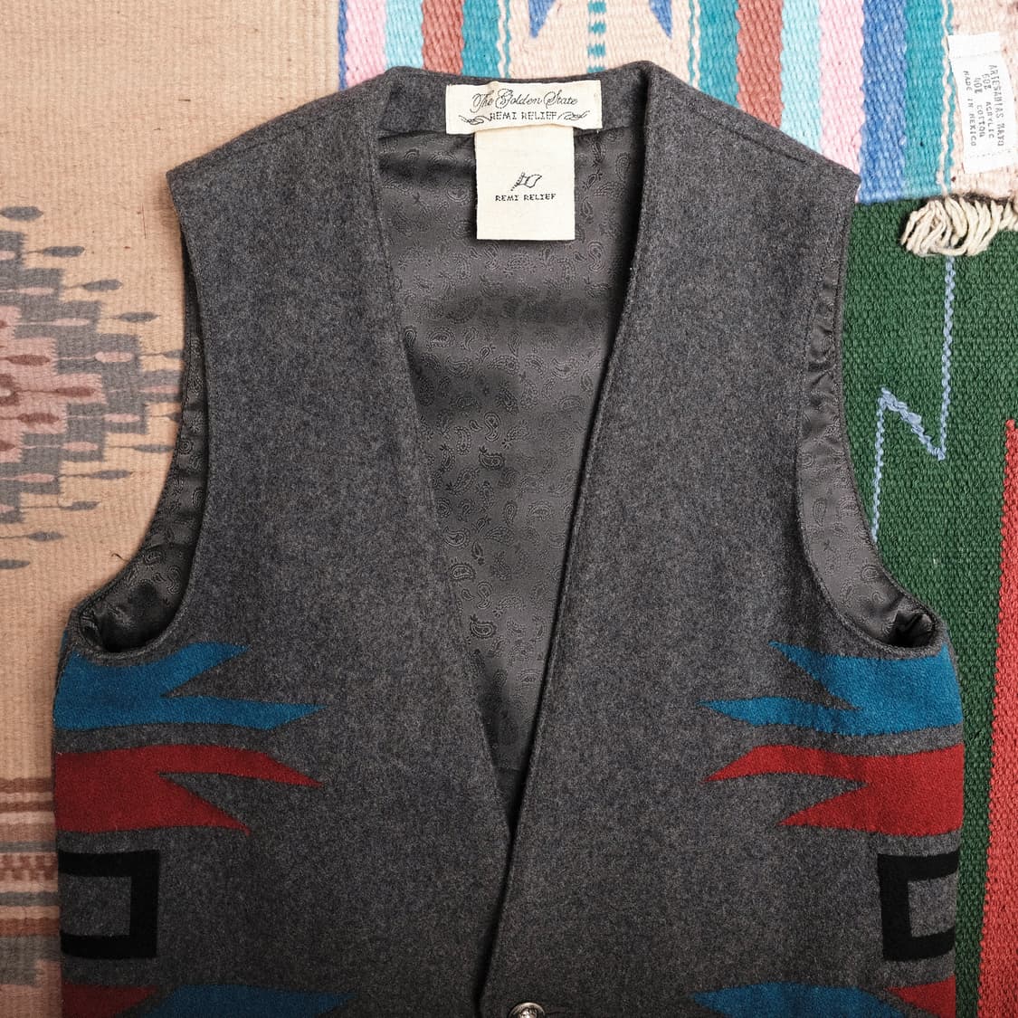 레미릴리프 나바호 울 베스트 S사이즈 (추천 44) 상품이미지3