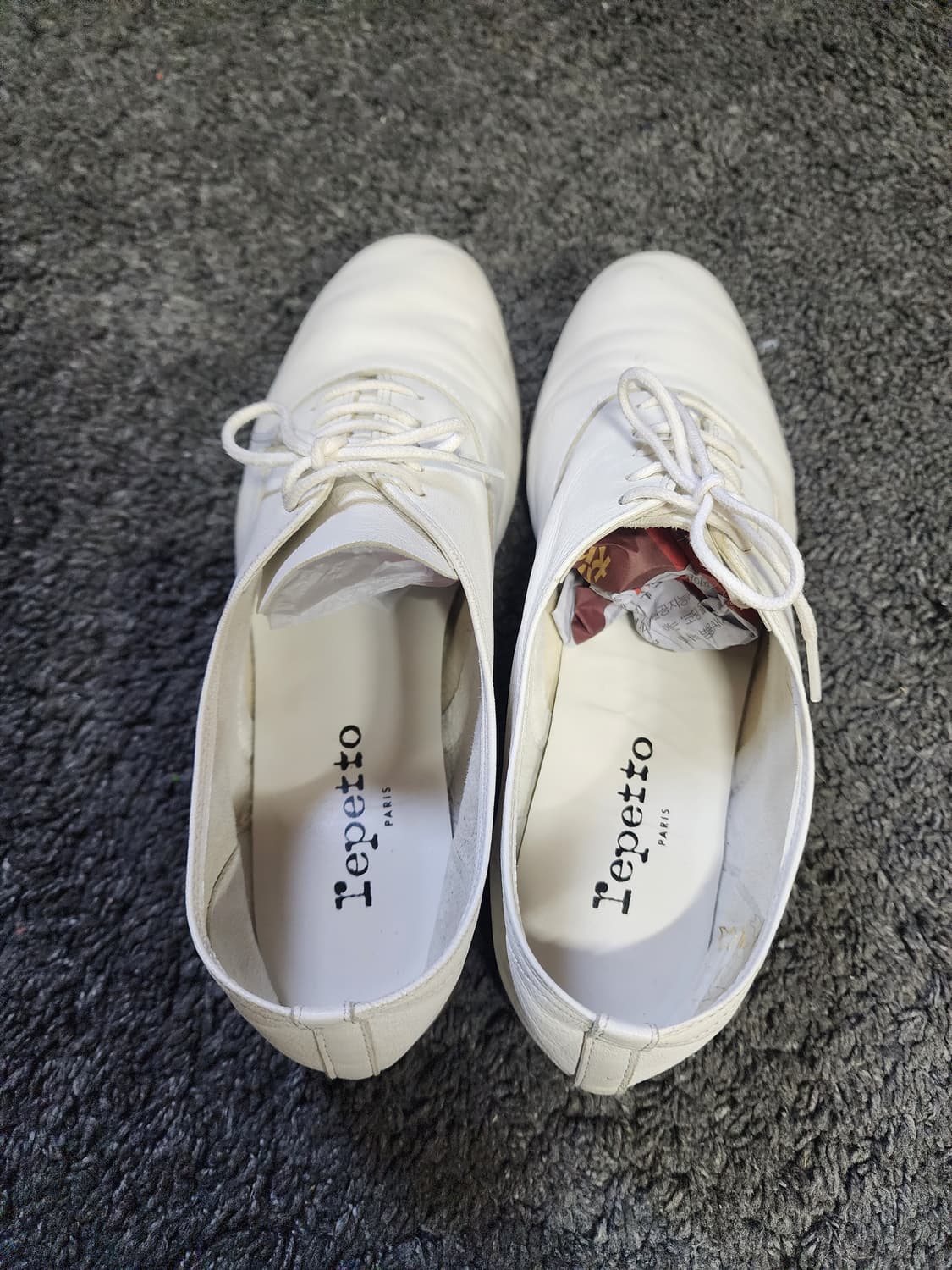 레페토 화이트 옥스포드 37 1/2 사이즈  상품이미지3