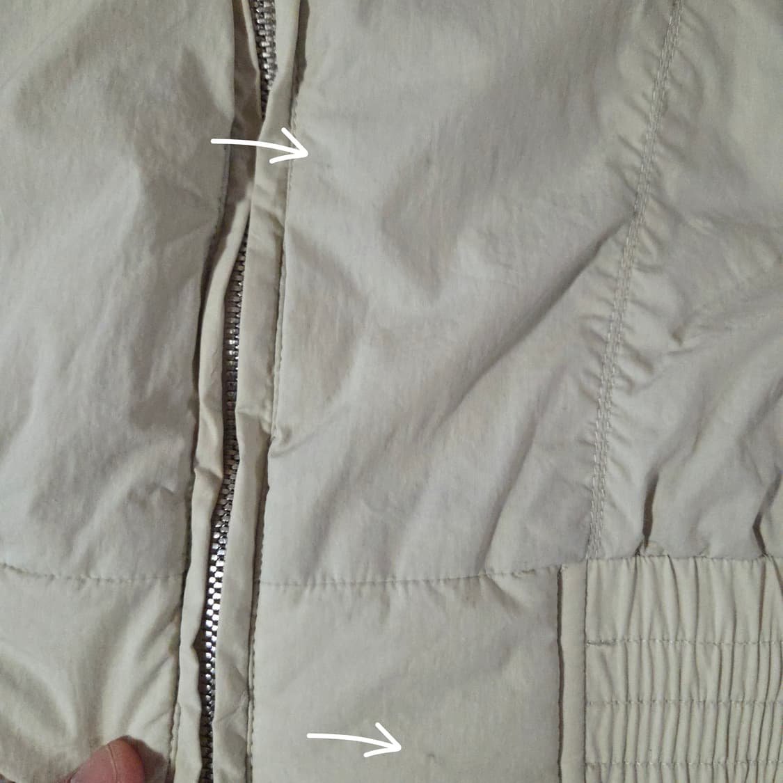 쿠어 퍼프 플라이트 ma-1 봄버 자켓 S 상품이미지9