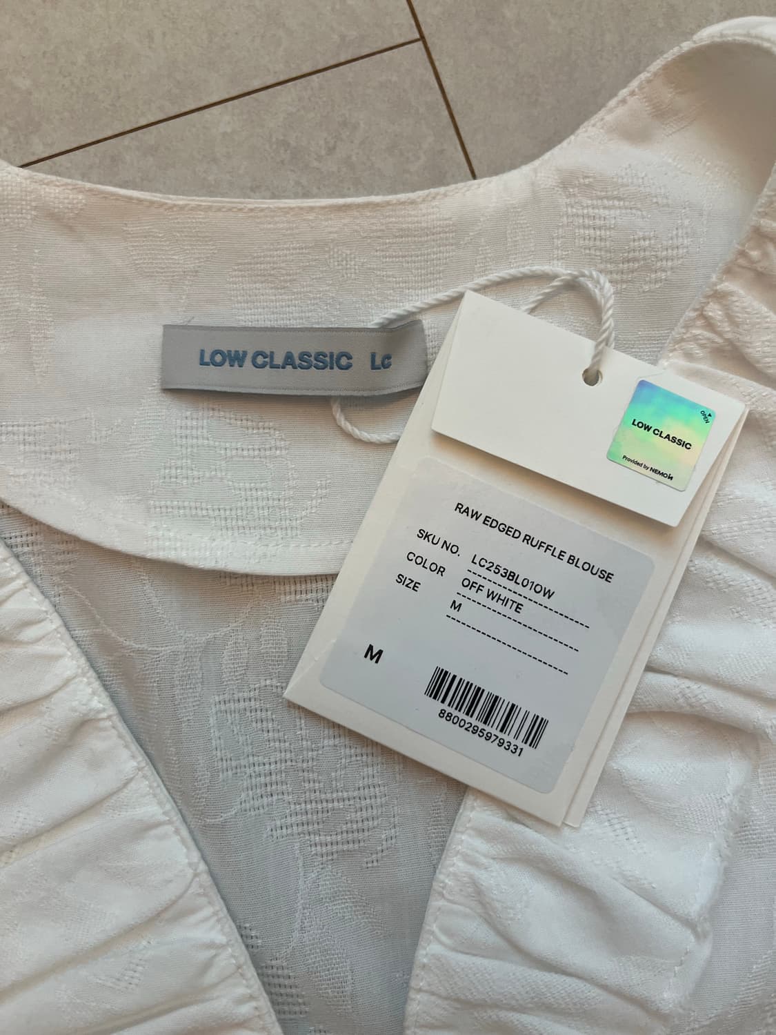 로우클래식 블라우스 상품이미지6