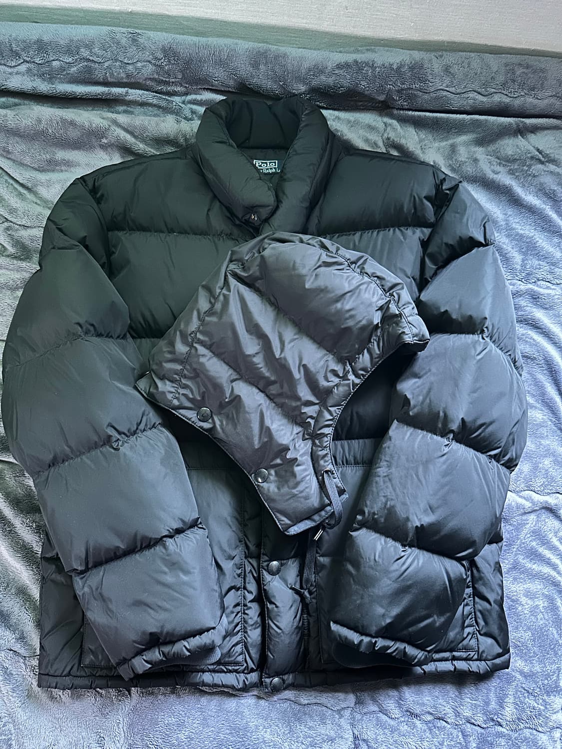 폴로 랄프로렌 다운 블랙 상품이미지1