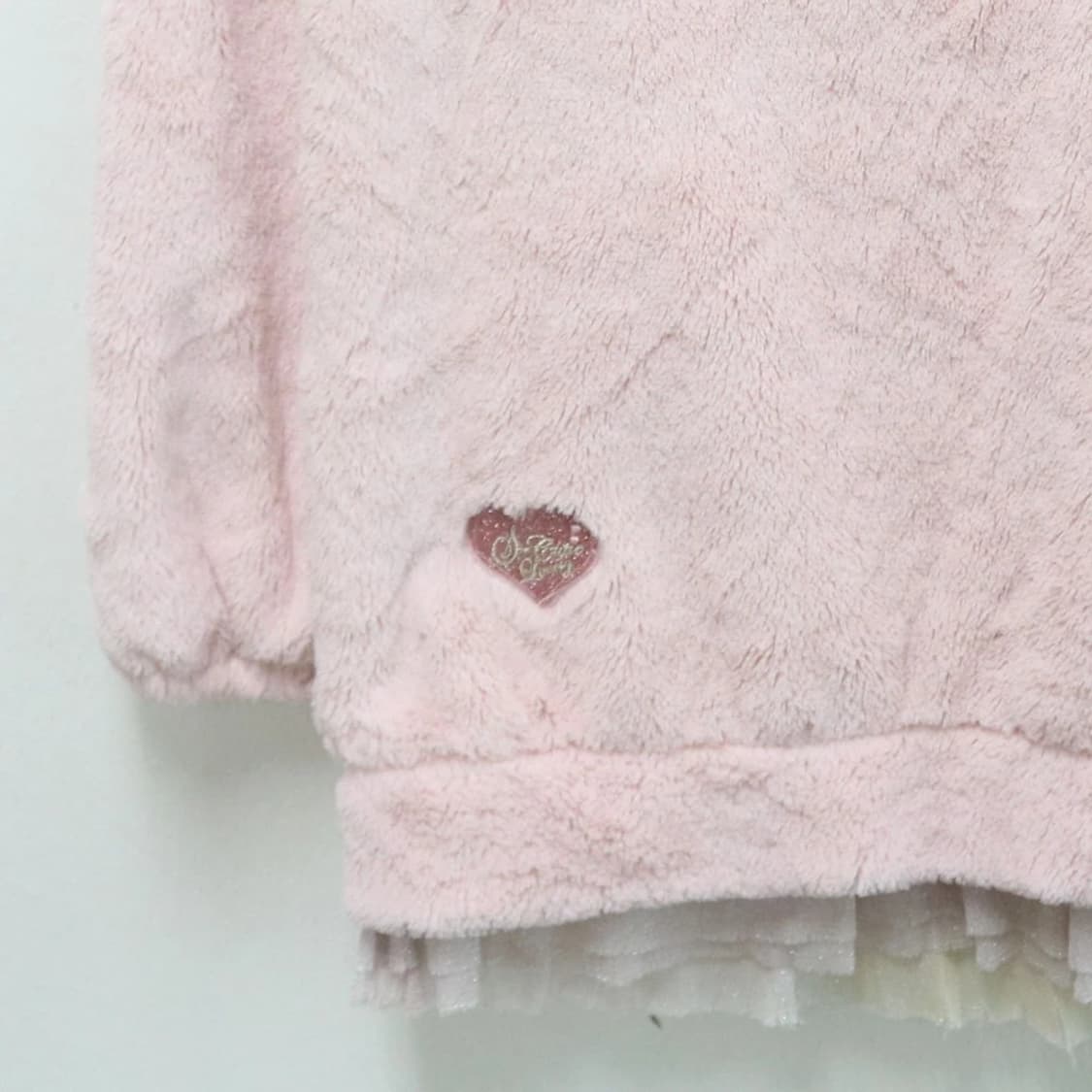 S-CUTIE 딸기우유 레이스 레이어드 부클 맨투맨 60879 상품이미지4