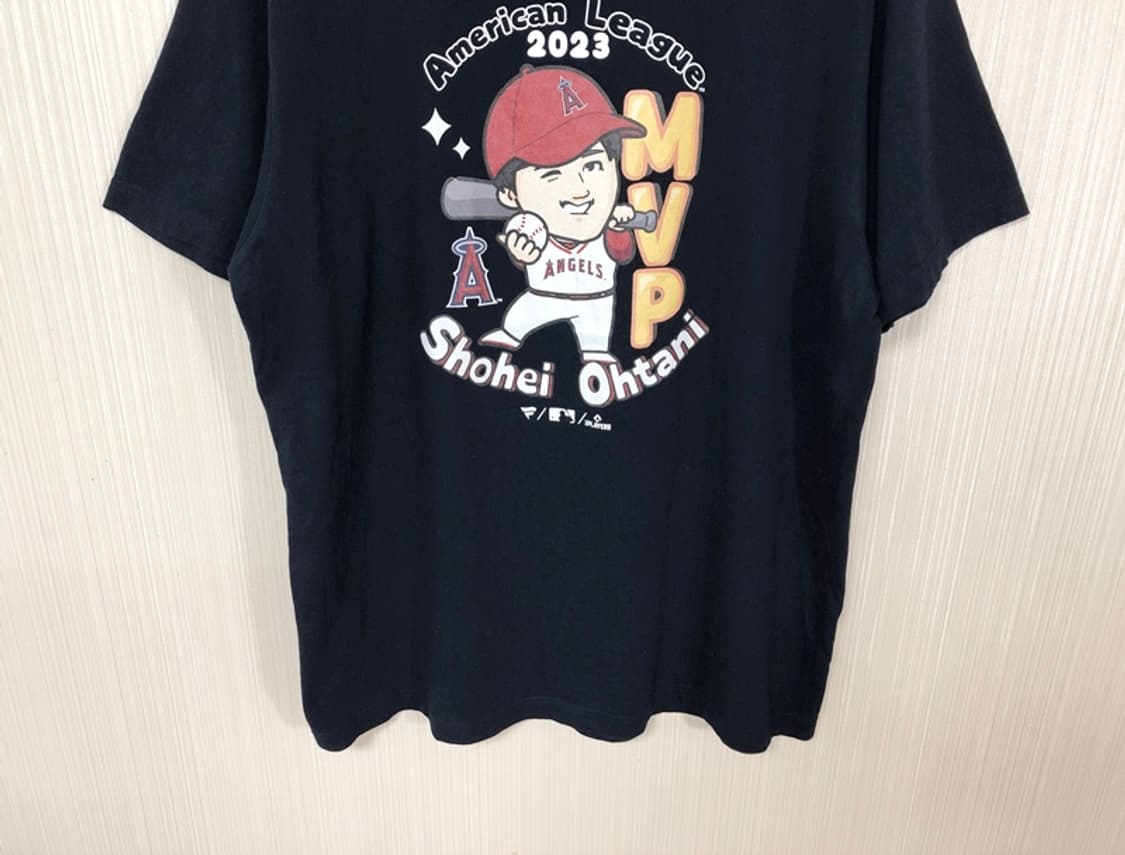 MLB 파나틱스 LA엔젤스 2023 아메리칸리그 MVP티셔츠 오타니 XL 상품이미지4