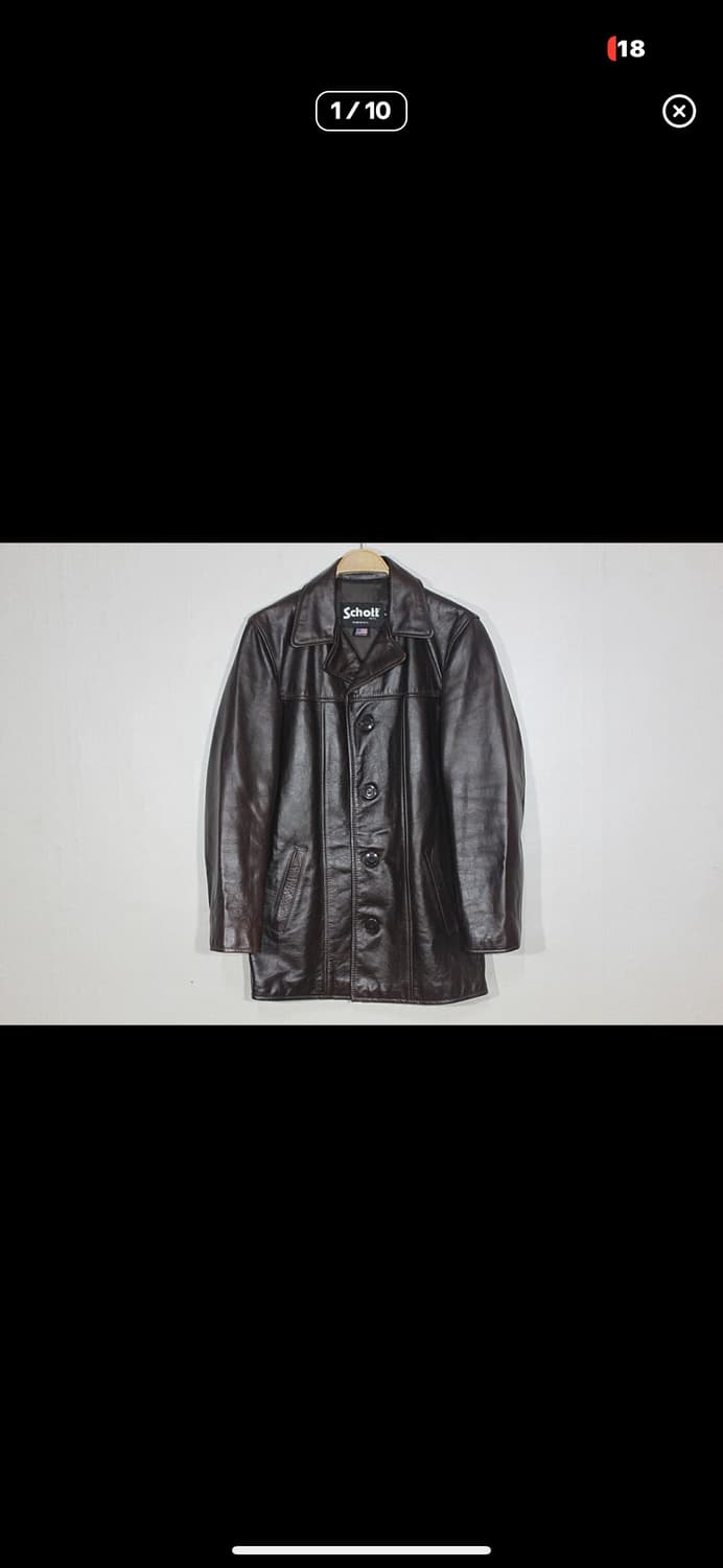 쇼트 가죽자켓 가죽코트 상품이미지1