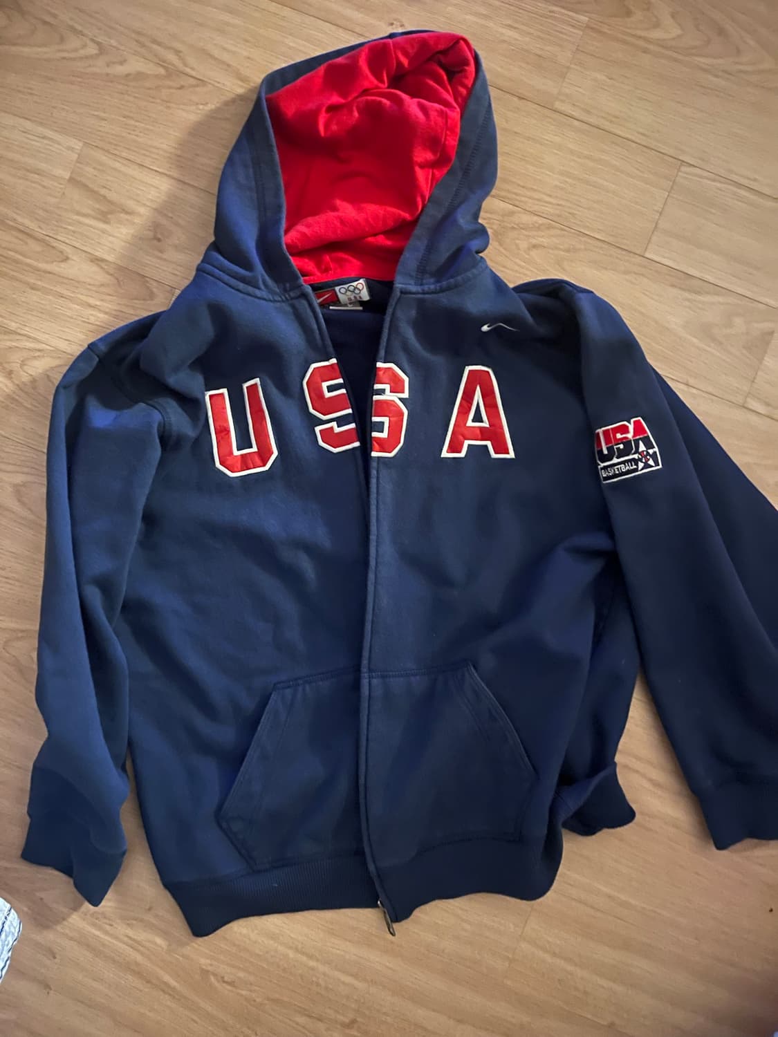 USA 미국 농구 월드컵 후드집업  상품이미지1