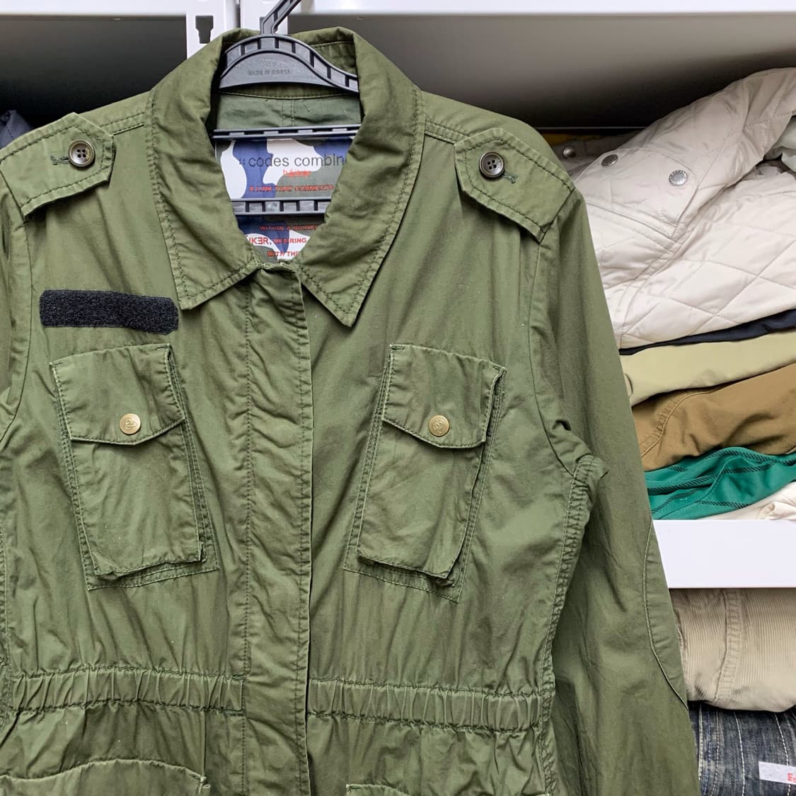 [XS] 코데즈 컴바인 하이커 4포켓 유틸리티 필드 재킷 상품이미지1