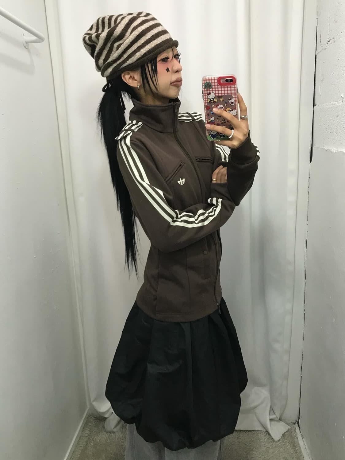 Adidas Brown Two-way Jersey ( Rare )  상품이미지5