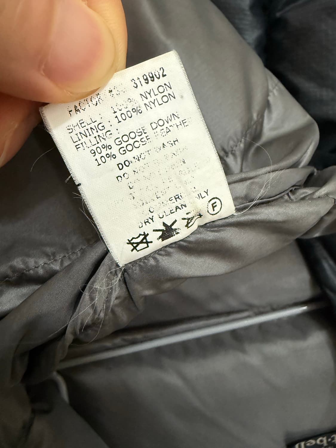 90년도 몽벨 라이트 알파인 패딩 자켓 상품이미지5