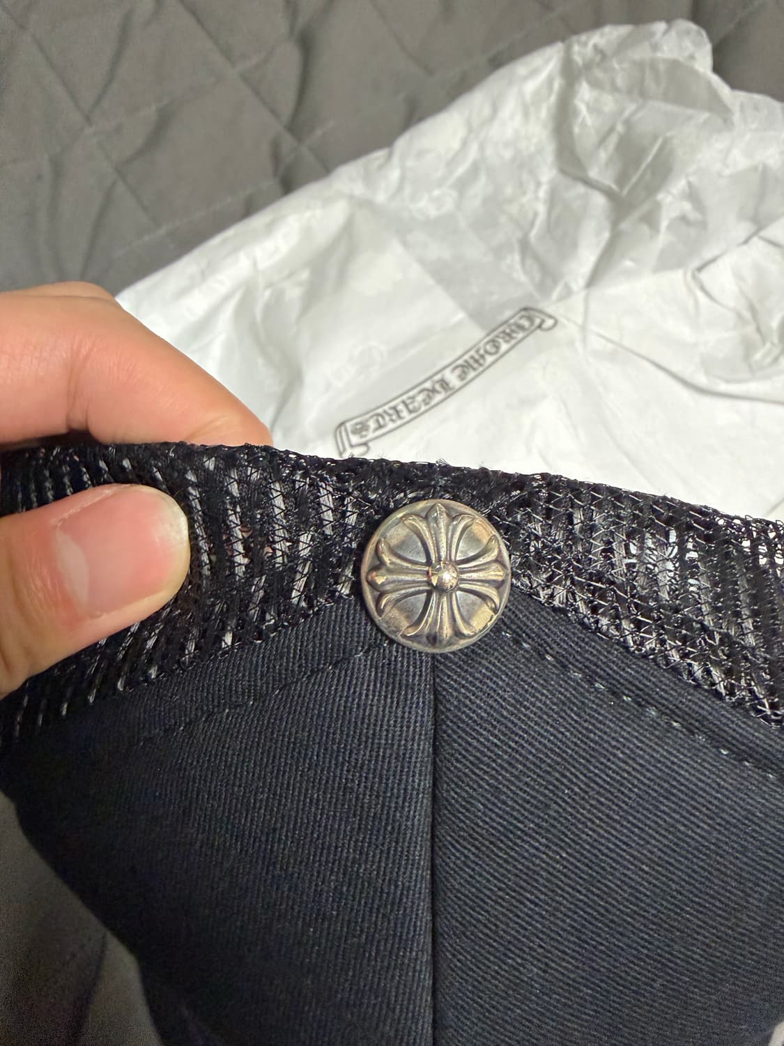 [OS] 크롬하츠 트리플 크로스 블랙 볼캡 새상품 상품이미지2