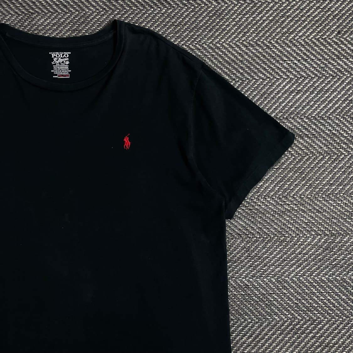 폴로 랄프로렌 신형 포니 블랙 박시핏 티셔츠y 3216 상품이미지3