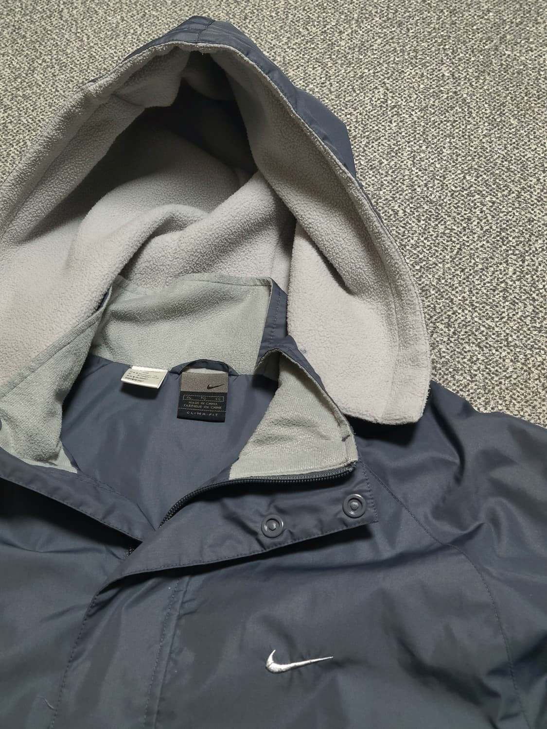 나이키  기모 후드 바람막이 XL 실측  125 상품이미지3