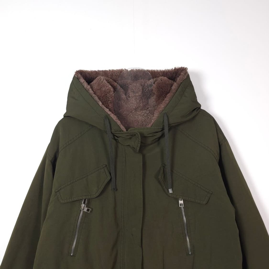 버커루 오리지널 빈티지 헤비 퍼 야상 M 상품이미지3