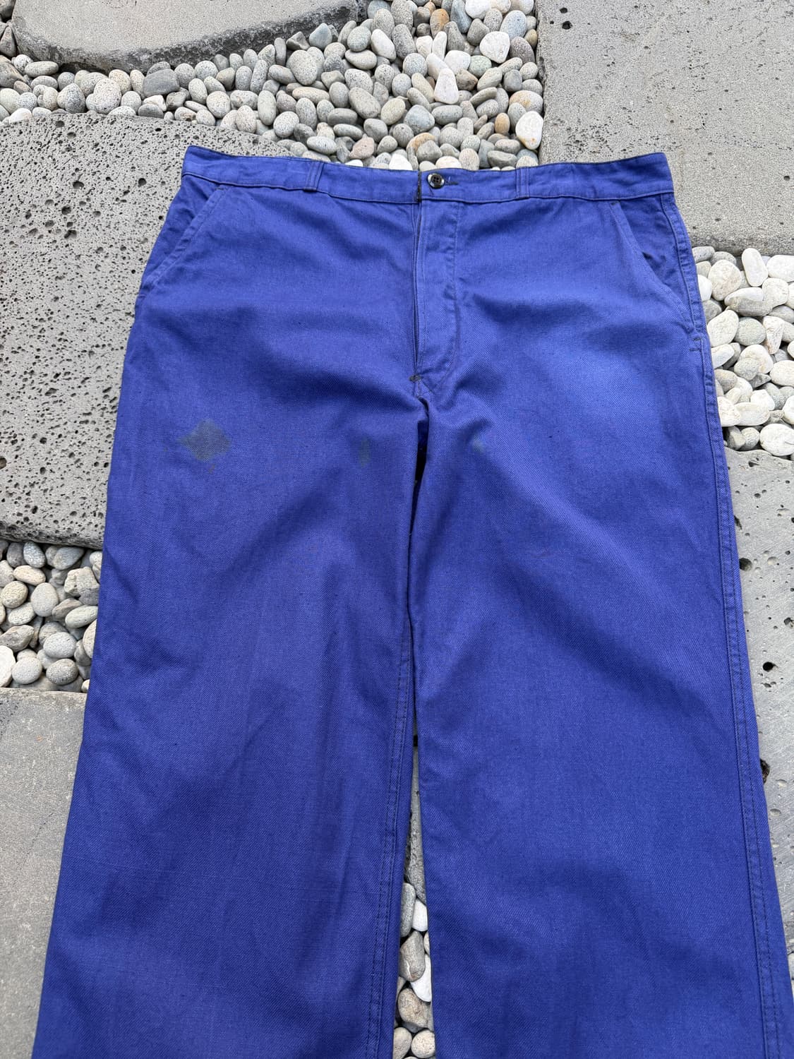 1970s Le Mont Carmel INK BLUE 프렌치워크팬츠 상품이미지3