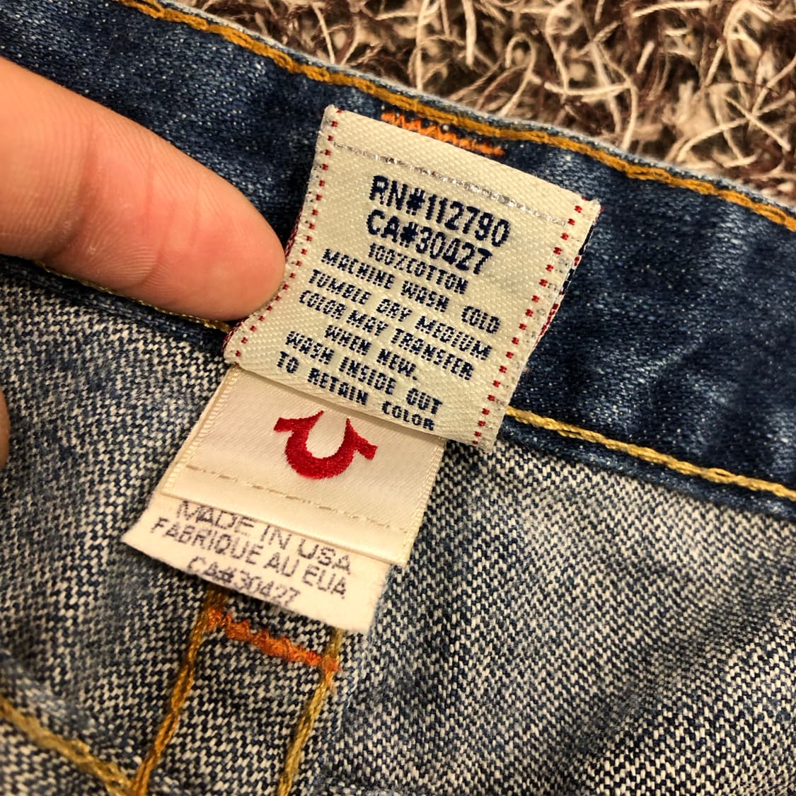 트루릴리전 Joey 조이 부츠컷 데님 팬츠 상품이미지8