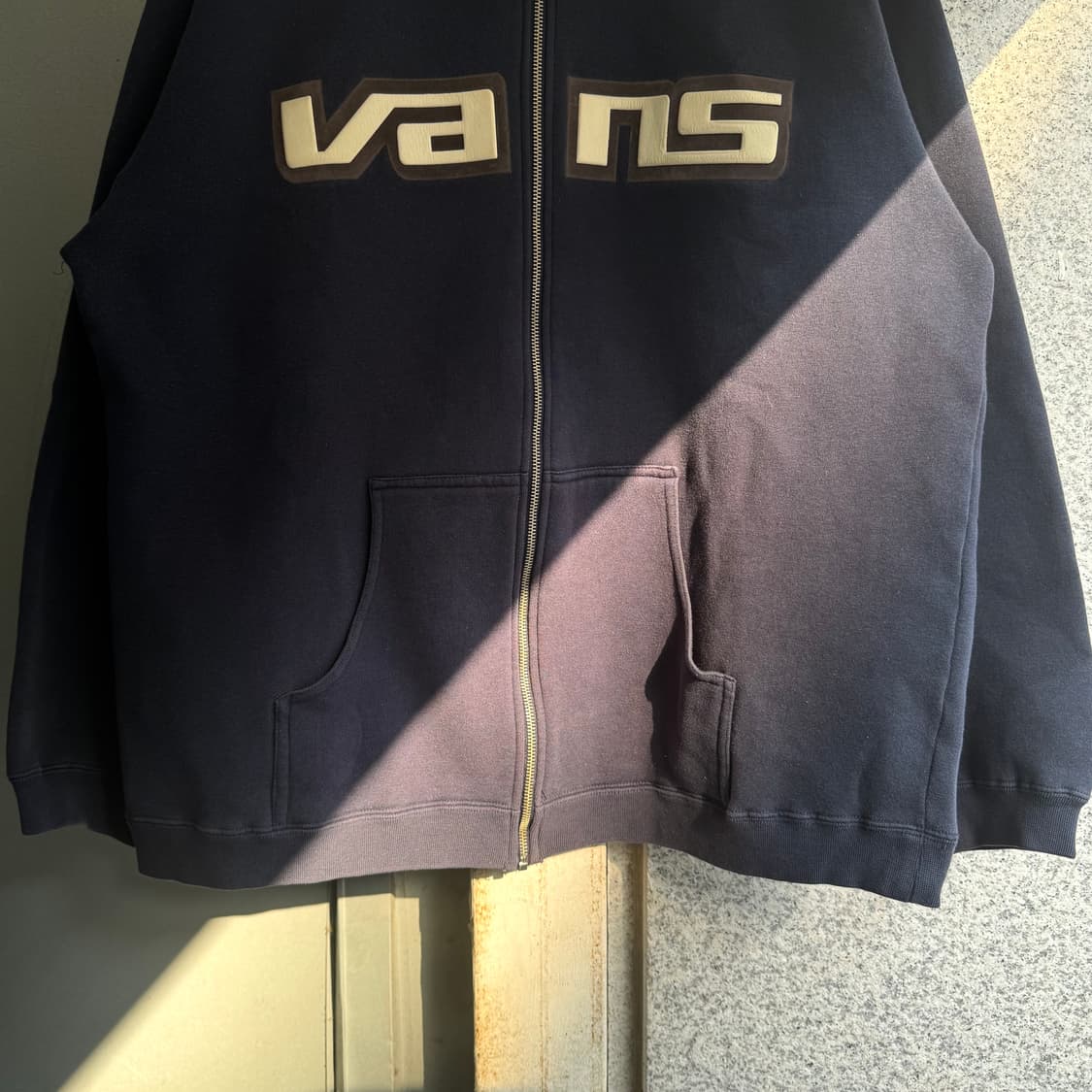 00s 반스 스펠아웃 로고 후드집업 상품이미지5