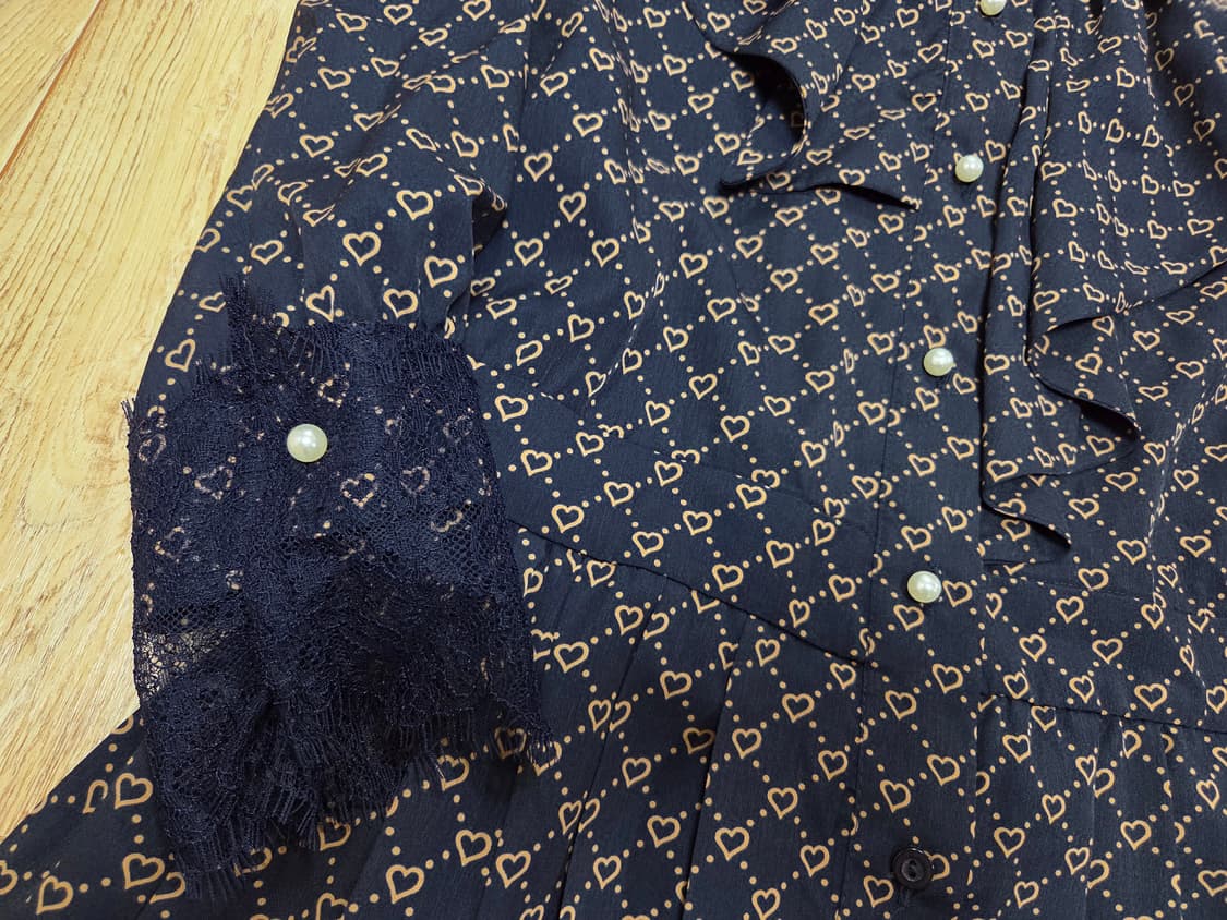 아뜰리에마졸리(Atelier Majolie) 아무르 레이스원피스 55 새 상품이미지5