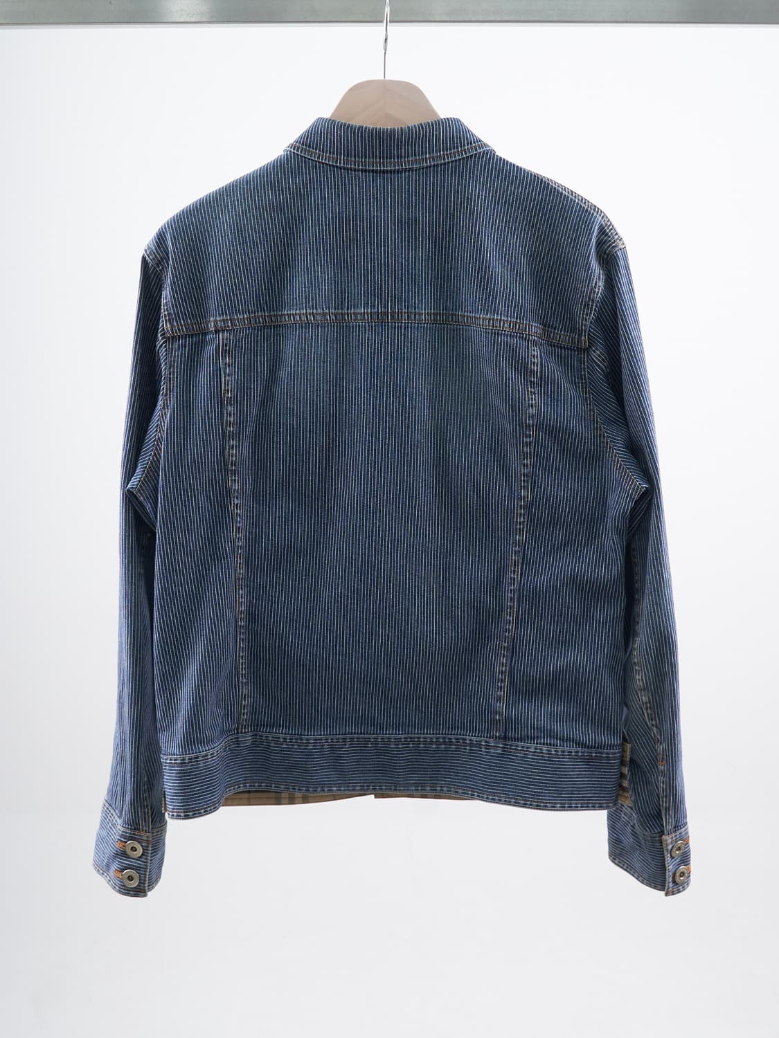 Burberry 블랙라벨 스트라이프 데님 자켓 상품이미지4