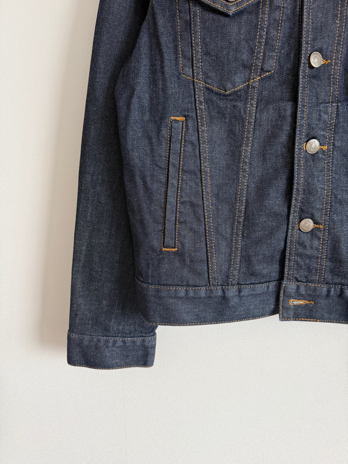 클럽모나코(CLUB MONACO) 생지 데님 자켓 상품이미지3