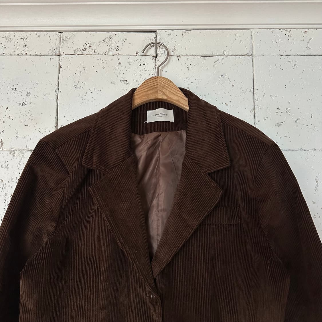 우먼free 더오픈프로덕트 코듀로이 블레이저 상품이미지2
