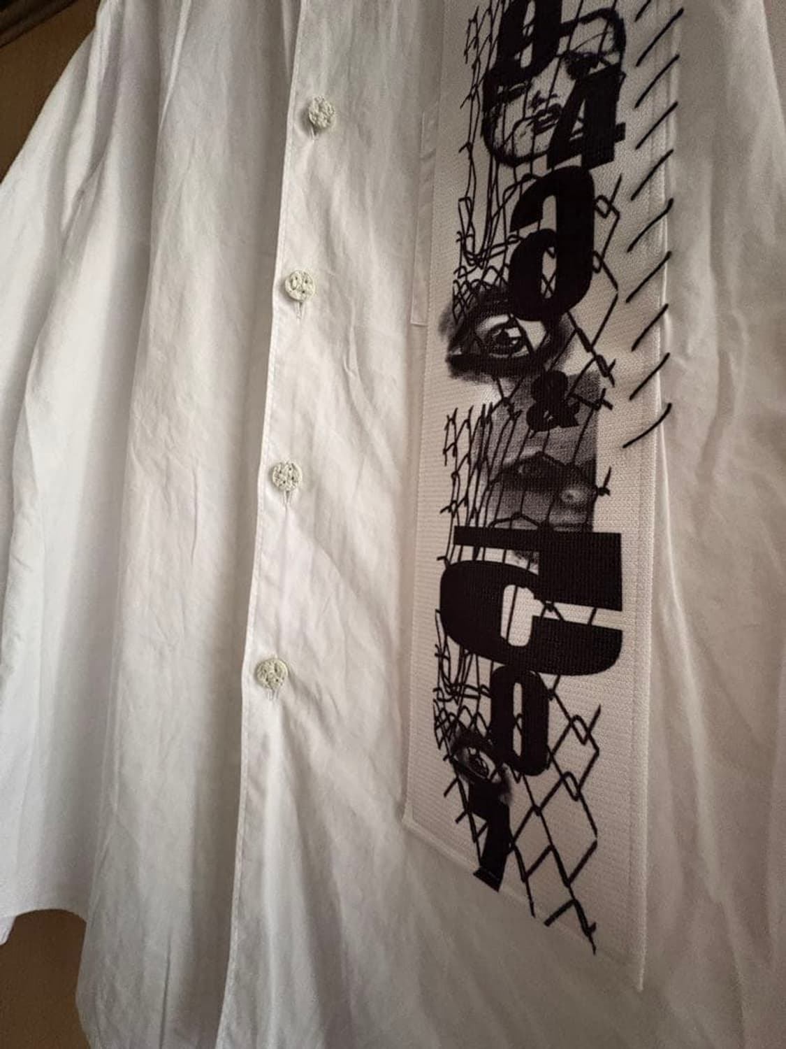 꼼데가르송 옴므 플러스 패치 셔츠 상품이미지2