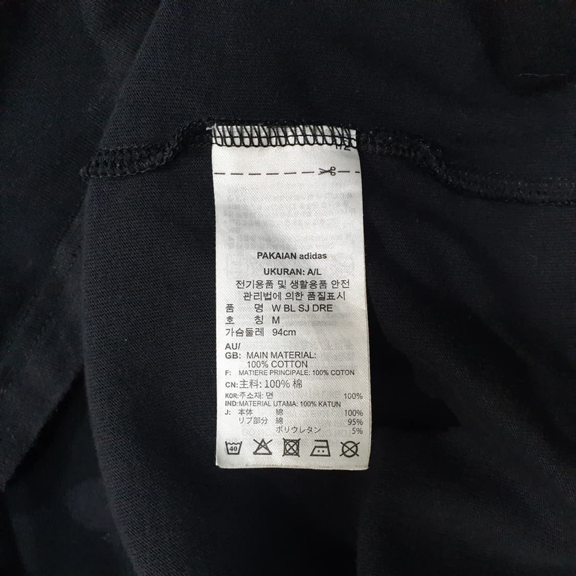 아디다스 우먼스 반팔 원피스 M 상품이미지5