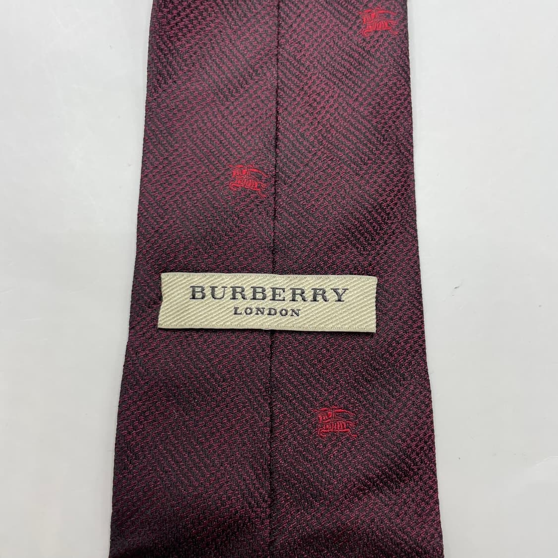 525) (BURBERRYS) 버버리 패턴 넥타이 상품이미지5