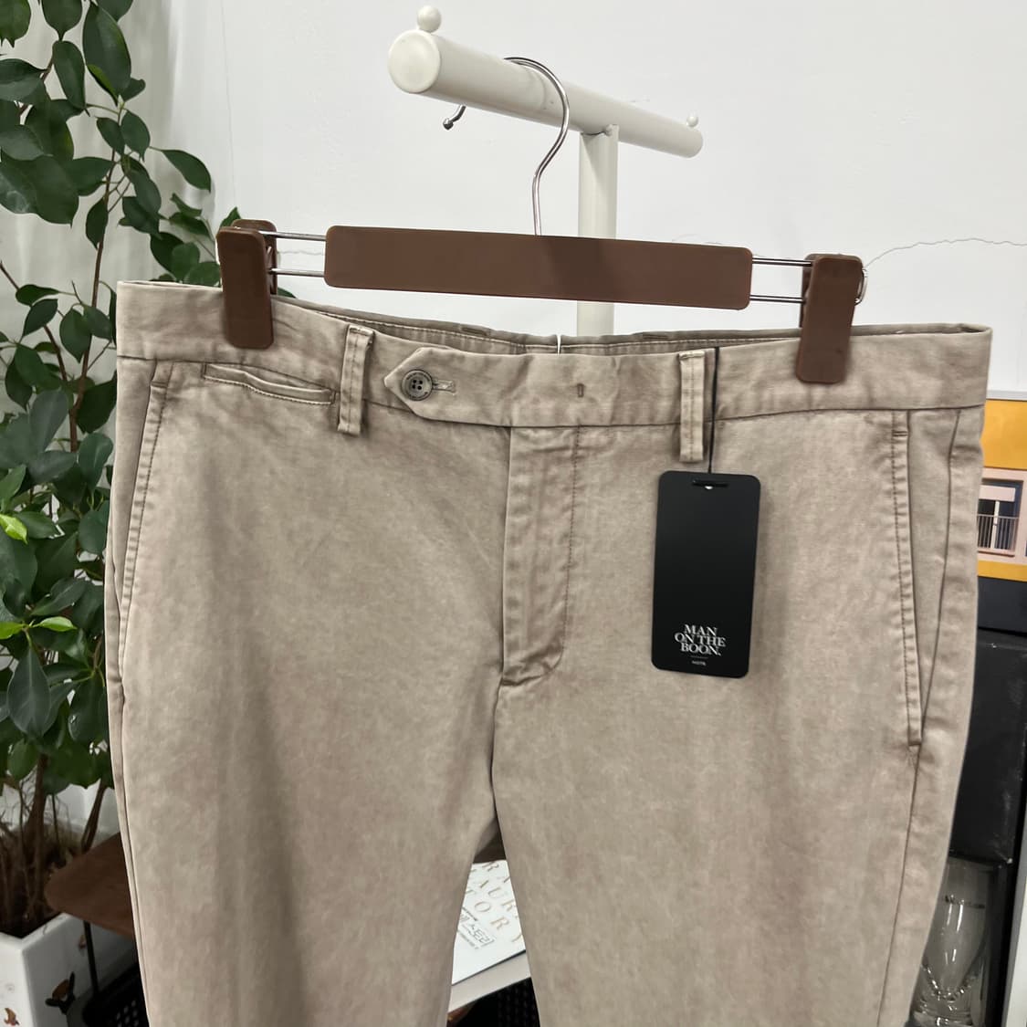 맨온더분 코튼 블렌드 팬츠 새상품 48 상품이미지2