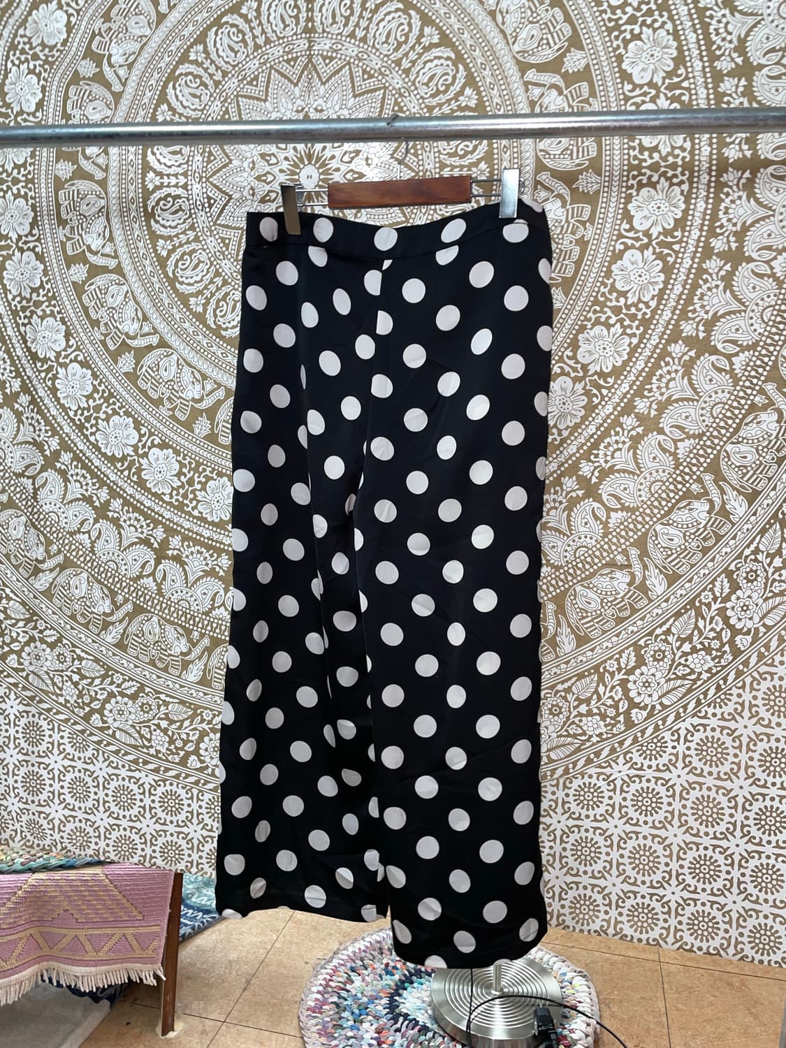 빈티지 여성 도트 팬츠  상품이미지3