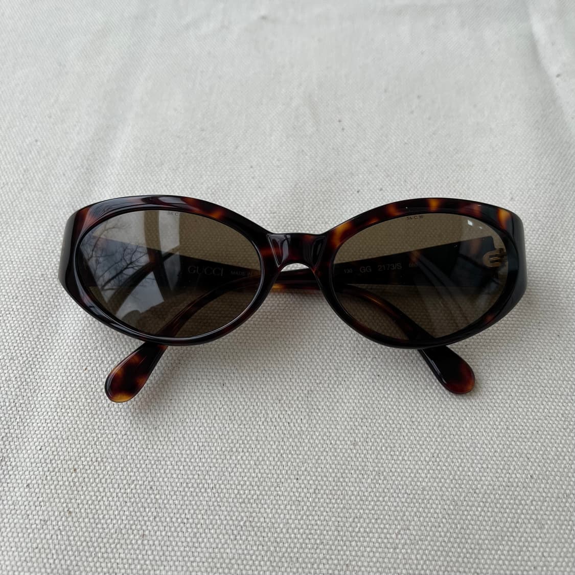 00s 구찌 톰포드 Era 브라운 터틀 선글라스 상품이미지1