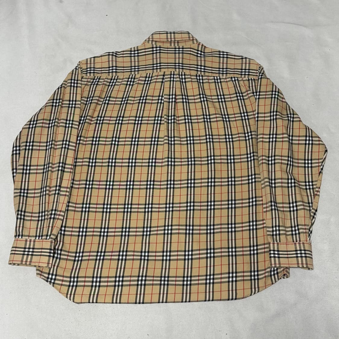 XL 버버리 노바체크 셔츠  상품이미지3