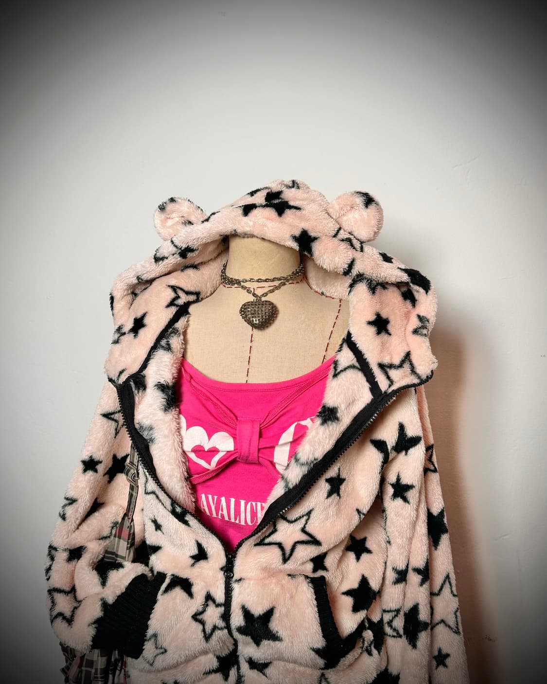 COLZA 쿠마미미 후드집업 상품이미지2