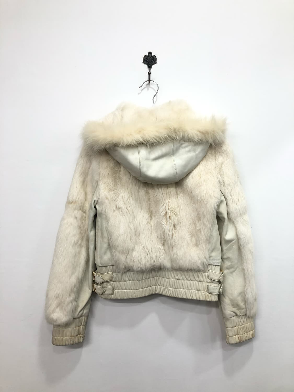 GGPX rabbit fur hooded zip up jacket  상품이미지9